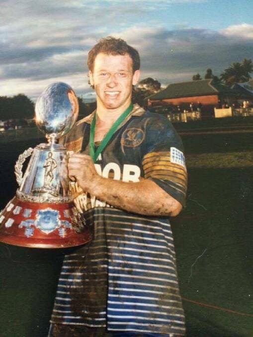 Troy Miles in his Lakes United playing days. Picture: Supplied
