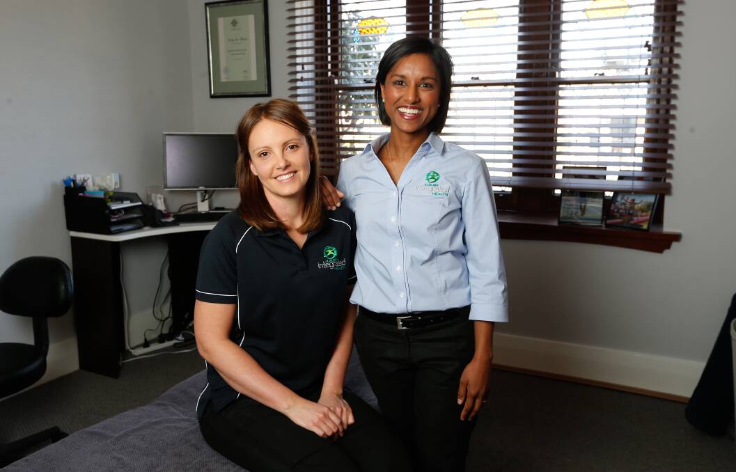 COLLABORATIVE APPROACH: Albury Integrated Health managing directors Emily Manson and Thanuja Vanderhoek. Picture: MARK JESSER
