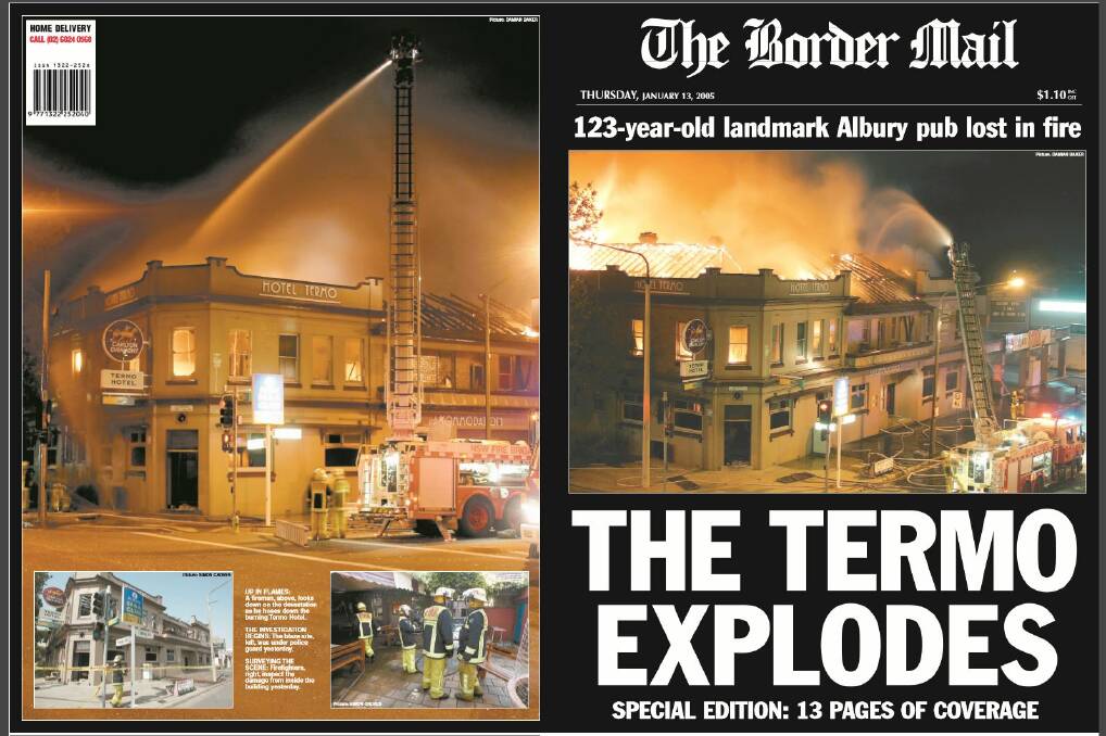 FLASHBACK: The day the Termo burned, 13 years ago January 12
