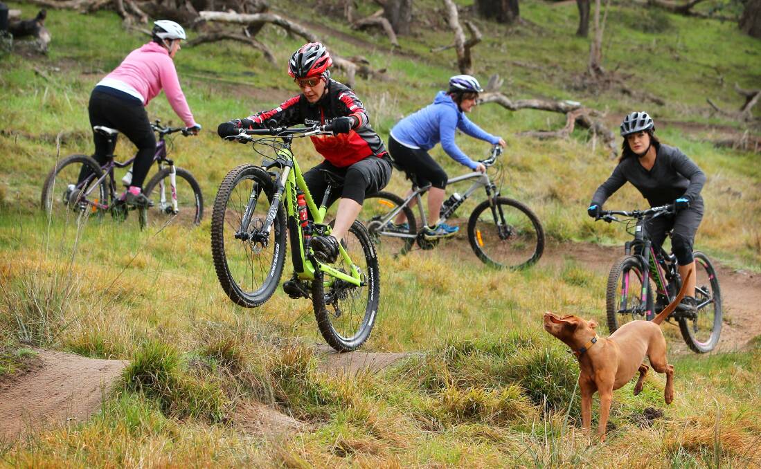 ON YOUR BIKE: Readers have been divided over bike trails at Hunchback Hill after claims Wodonga mayor Anna Speedie failed to be impartial on the matter.