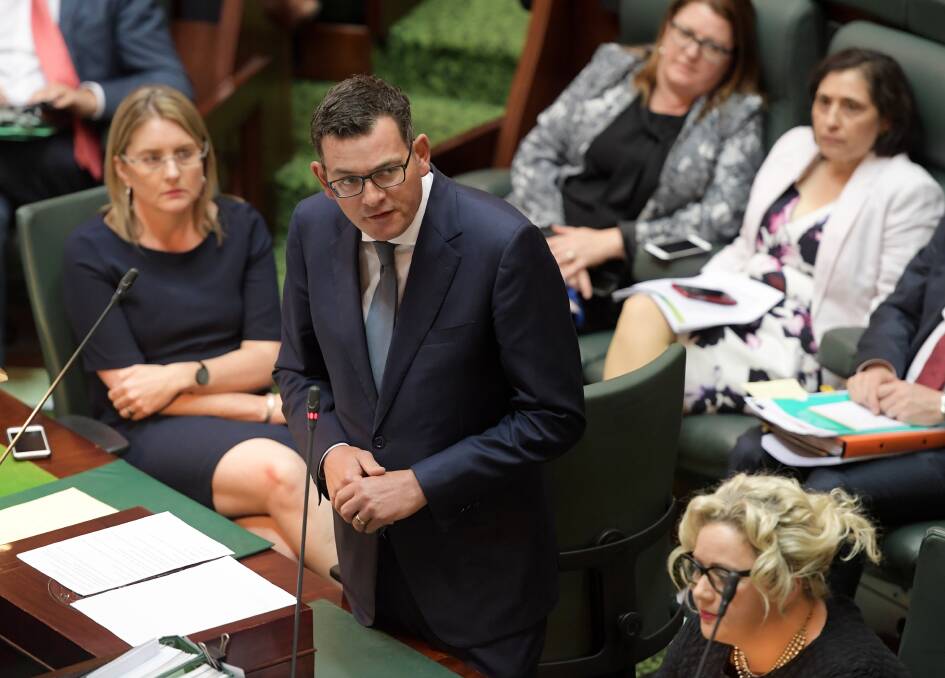 TIME'S UP: A reader says it's time for the government of Daniel Andrews to go, saying Victoria has become a "basket case" under his leadership. 