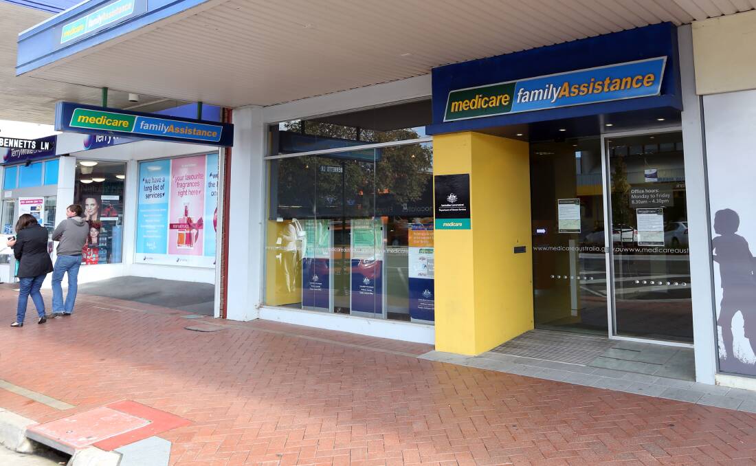 NO SERVICE: Reader Greg Oates says he longs for the days he could walk into a Medicare office and easily make a claim. Wodonga's Medicare office closed in June.