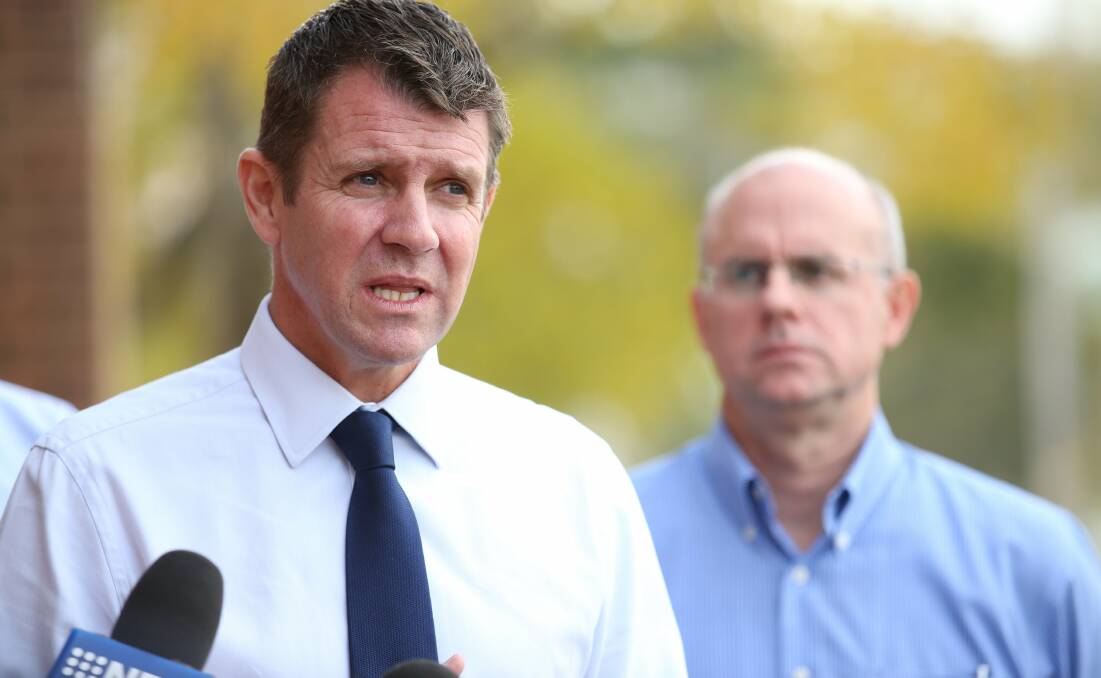 GET A MAP: A reader says NSW premier Mike Baird appears to have little or no interest in the part of his state which exists outside Newcastle, Sydney or Wollongong.