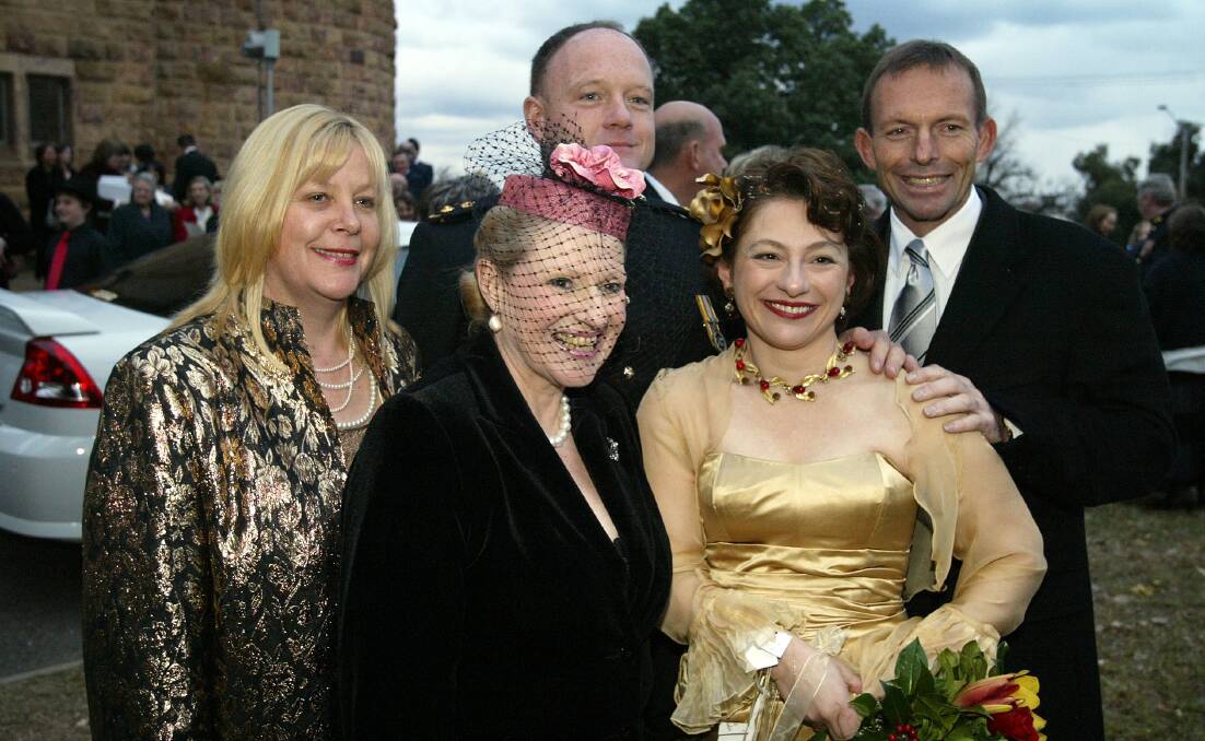 HE CHANGED HIS TONE: Tony Abbott paid back the $1095 cost of travelling to Sophie Mirabella's wedding after initially letting the taxpayer pick up the tab. 