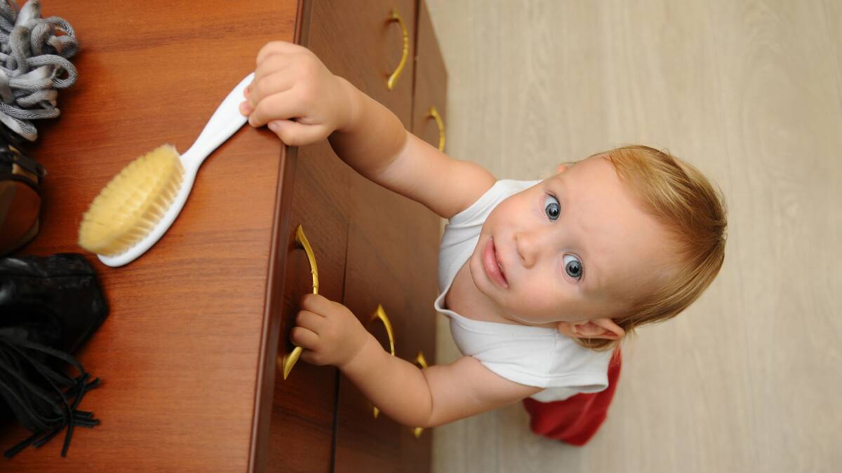 Hidden dangers: Do not put tempting items such as favourite toys on top of furniture in case it tempts children to climb up and reach for them.