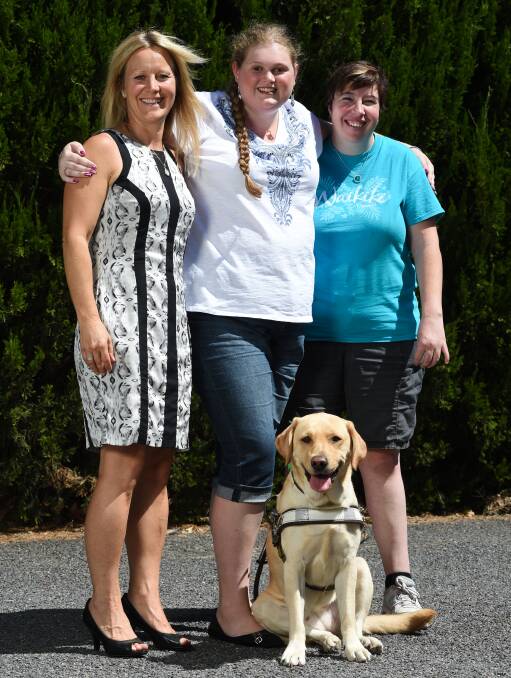 MENTORS: Cynthia Brown of Milawa, Tegan Allen from Everton and Renee McCarthy of Yarrawonga will mentor women with disabilities. Picture: MARK JESSER