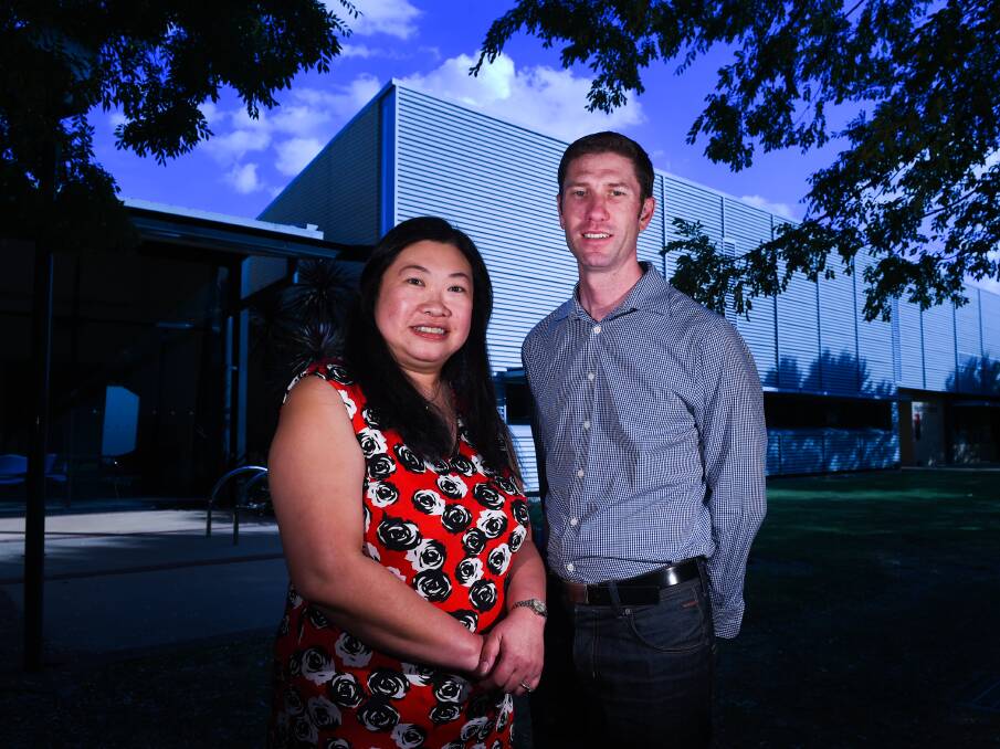 SHARP MINDS: Irene Blackberry and Nick Bond have been appointed as research centre directors at La Trobe University. Picture: MARK JESSER