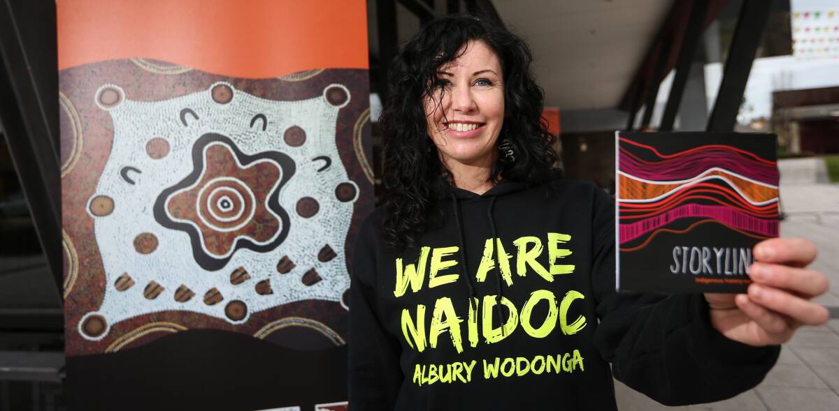 SHARING STORIES: Wodonga Council cultural development co-ordinator Helen Newman says copies of the films will be available for free at Wodonga Library.