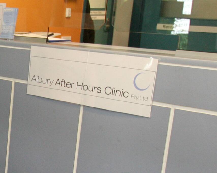 The after-hours clinic at the Albury Hospital is among the options for Border residents seeking care outside of the working day.