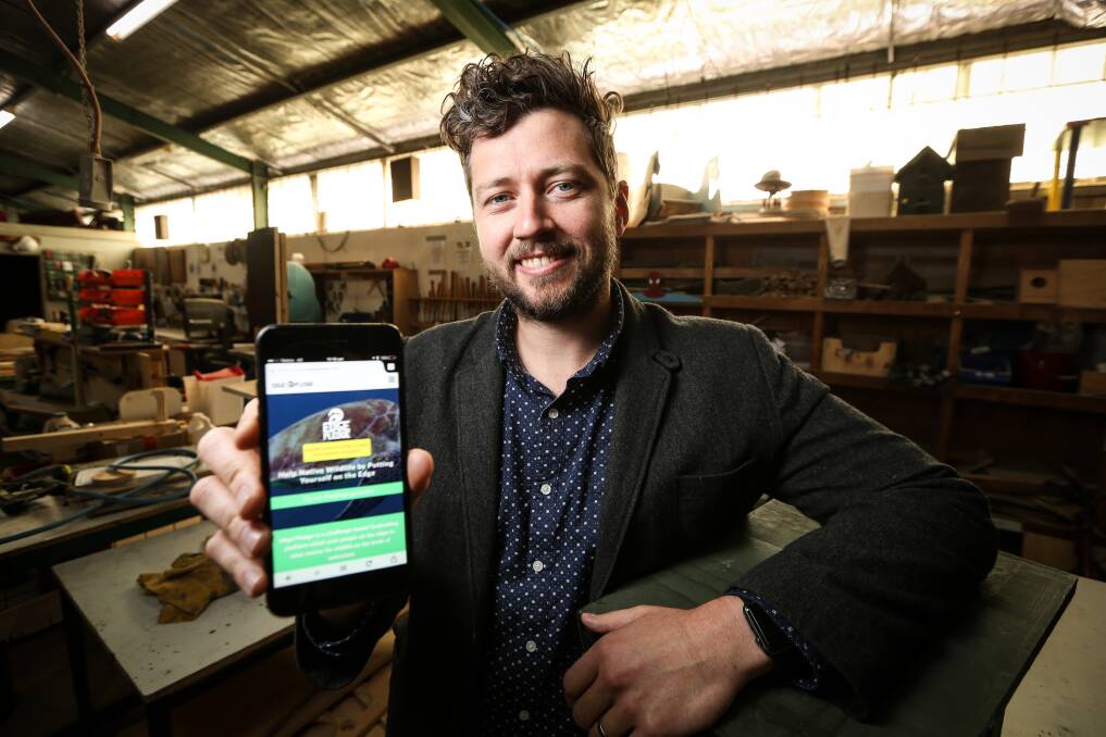BOOMING: Edge Pledge, a fundraising platform that's gone national, began with Albury's Sam Marwood. Picture: JAMES WILTSHIRE