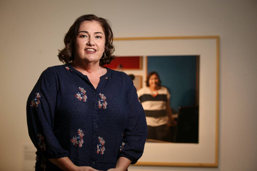 BOLD: Gaye Pattison celebrates her 25th year with the ABC in 2018. She is also a community figure, supporting not-for-profit organisations. Picture: JAMES WILTSHIRE