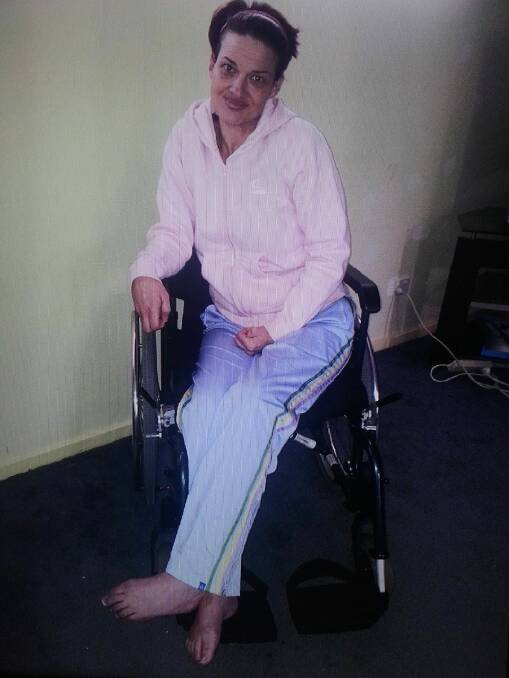 Michelle was left wheel-chair bound by her CRPS.