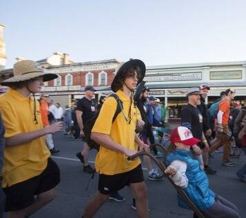 EARLY RISE: The event kicked off from 7am in town and finished midday Sunday. Picture: BEECHWORTH PHOTOGRAPHERS