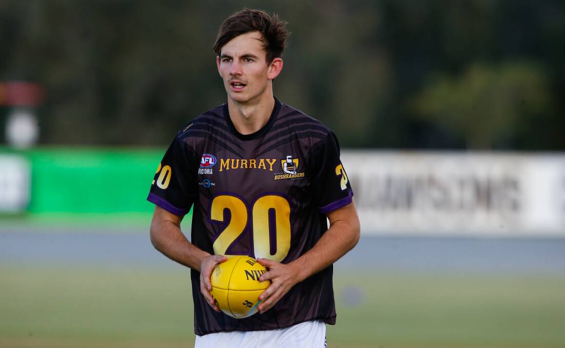 Zach Sproule was one of a numebr of NSW-based Murray Bushrangers to make a splash for the NSW/ACT Rams in the recent under-18 championships.