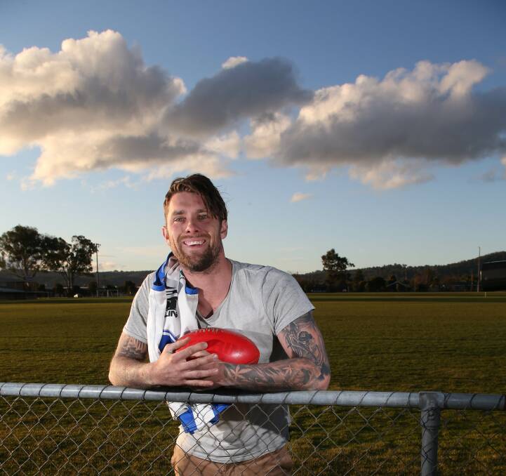 BUILDING BLOCKS: Newly re-signed co-coach Trent Castles says Yackandandah are capable of going all the way in 2016, after a strong second half of the season this year. PICTURE: ELENOR TEDENBORG
