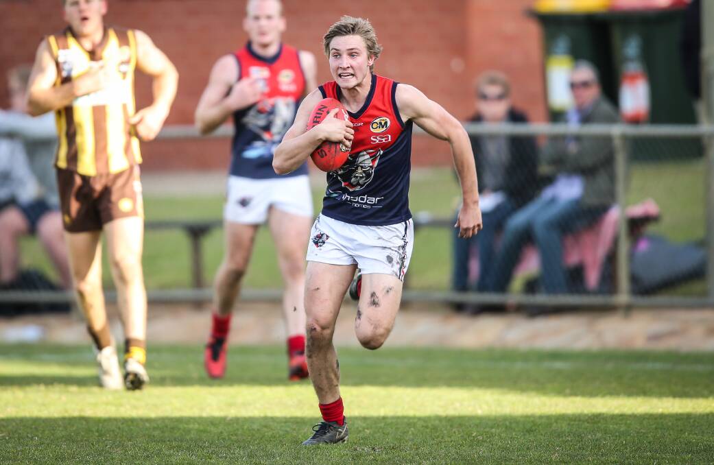 FINALS BOUND: Brad St John and the Wodonga Raiders will play finals after defeating North Albury on Saturday afternoon.