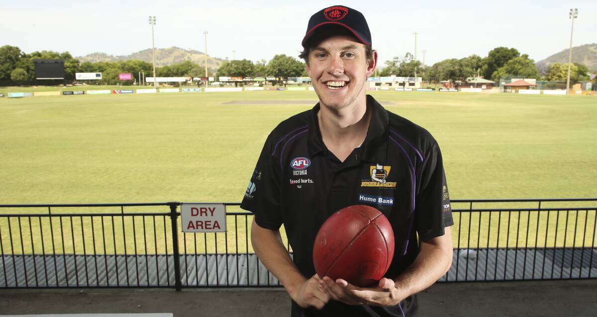 AIMING HIGH: After an impressive TAC Cup campaign, Demons recruit Mitch King is hoping to make a name for himself with the Casey Scorpions in the VFL.