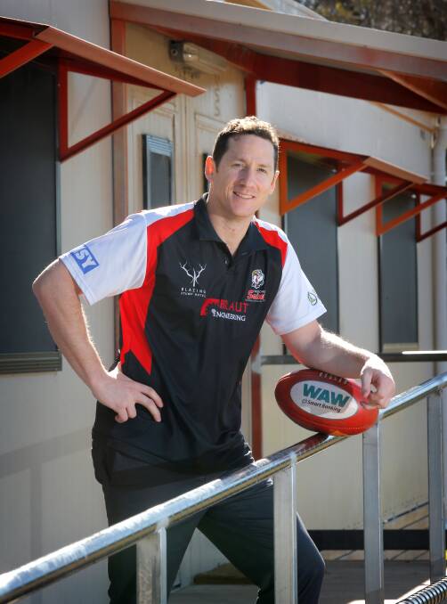 HELP WANTED: Wodonga Saints president Clayton Wood says on-field success is a matter of time for his battling club, with their thirds and fourths teams on the rise. PICTURE: TARA GOONAN