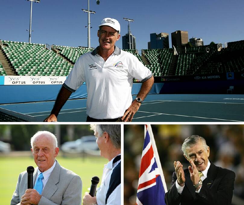 Tennis greats to hold free clinic
