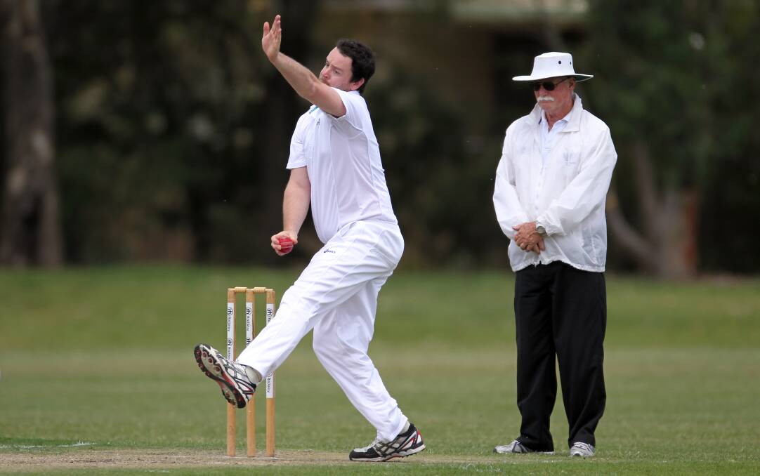 TIGHT LINES: A miserly 10-over spell from Kent Braden helped Wangaratta into the Country Week final on Friday.