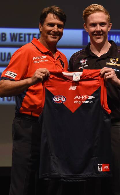 FULL CIRCLE: Long-time Murray Bushrangers' physiotherapist Marty Hogan said Clayton Oliver's rise to prominence is one of his best memories. Picture: GETTY IMAGES 