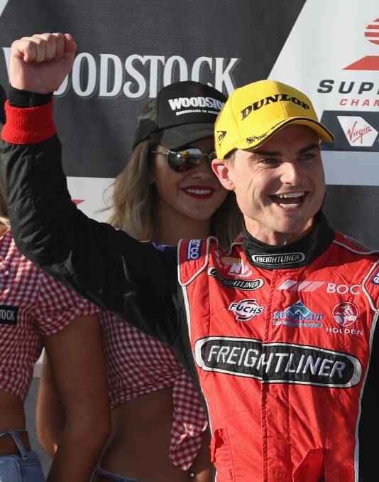 RACE CHANCE: V8 Supercars have signalled their intention to establish an event in regional Victoria, in addition to Winton, where Tim Slade won this year.