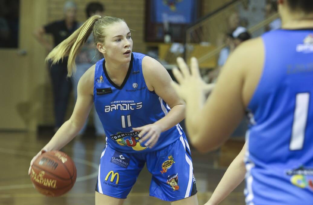 STAR ON THE RISE: Steph Gorman continued her run of good form with 16 points against Sandringham on Saturday night.