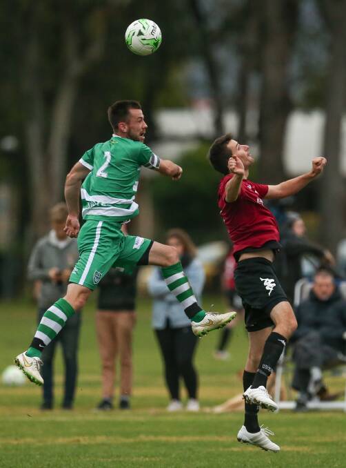 BUILDING FORM: Strong wins and poor losses have been the story for United in the last month, but they have an opportunity to put it behind them against Myrtleford on Sunday. Picture: MARK JESSER