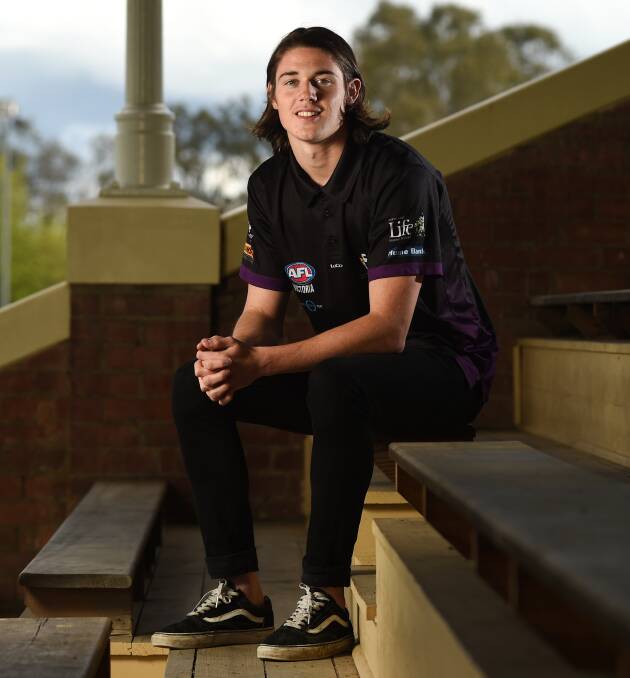 BACK AT IT AGAIN: Lachie Tiziani says the Bushies are hungry to atone for last year's disappointing finals exit when they face Oakleigh on Saturday. Picture: MARK JESSER