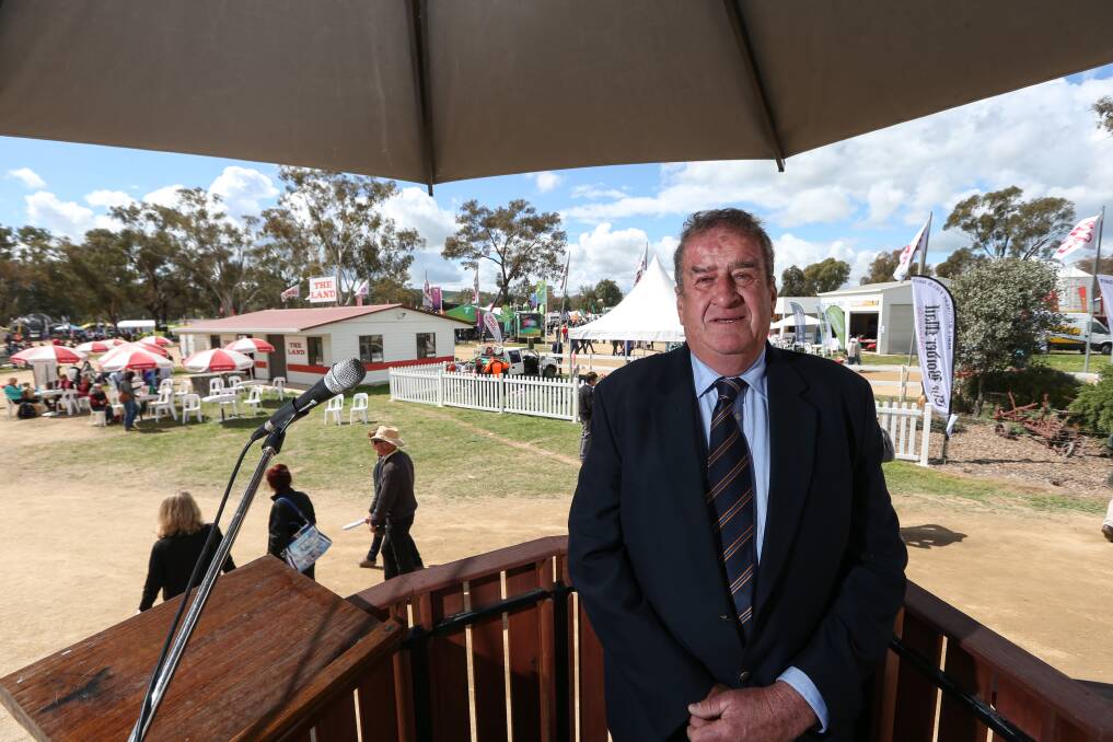Multipurpose: Chairman of Henty Field Days, Ross Edwards, hopes the field days site can be used for other events throughout the year. 