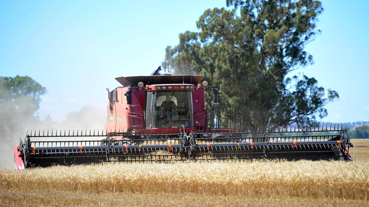HOT AND DRY: Risk is always high due to the amount of moving parts, age and maintenance of many harvesters. Photo: Kieren L. Tilly