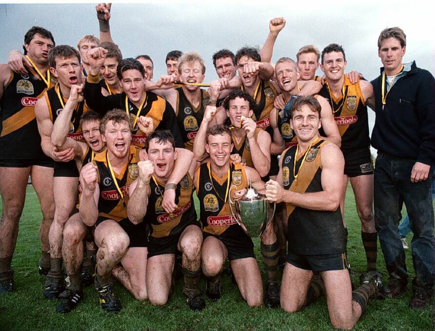 Albury Tigers' 1995 premiership win commenced an unbroken run of Ovens and Murray grand finals at Lavington Oval.
