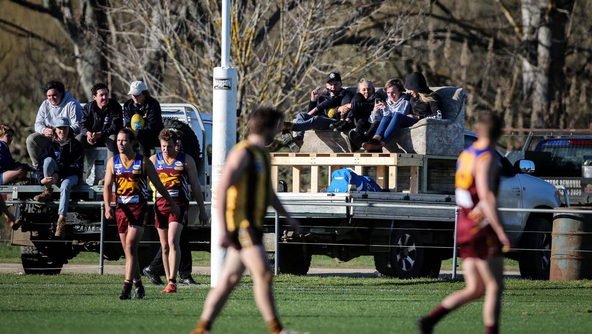Wahgunyah played TDFL finals for the first time since 2011 this year. The Lions could be involved in a merger with Hume league club CDHBU for next year. Picture: JAMES WILTSHIRE