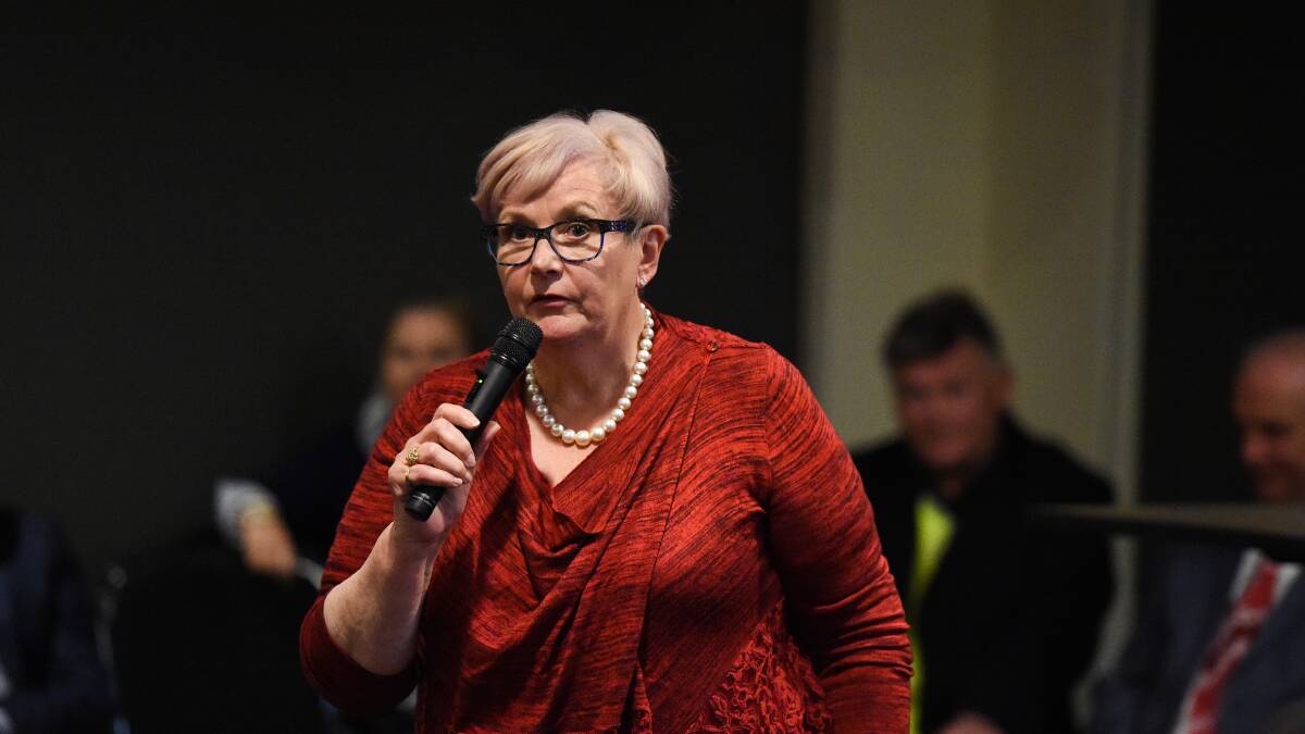 DON'T DO IT: Gail Law had a word of warning about candidates thinking about removing Federation Council general manager Chris Gillard. Picture: MARK JESSER
