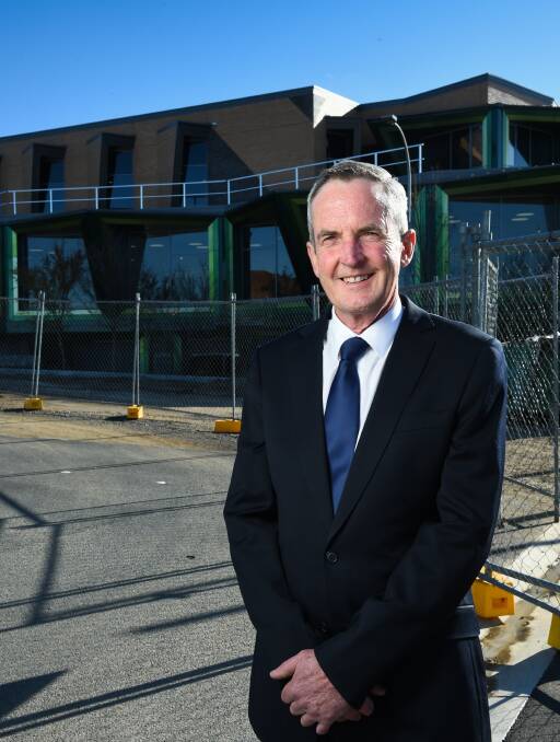 FAMILIAR FACE: Leigh McJames has returned to Albury Wodonga Health as chief executive after a four-year stint with the National Blood Authority. Picture: MARK JESSER