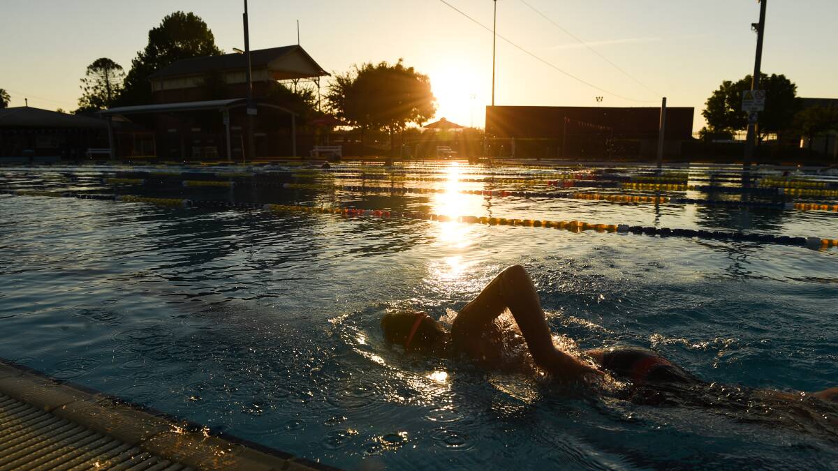 Rivals have a dip on Albury pools