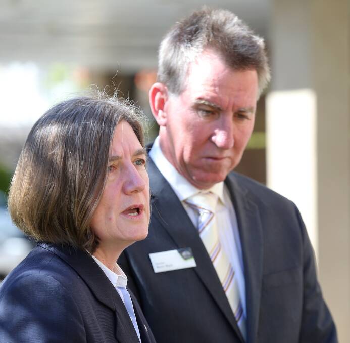 COLLEAGUES CLASH: Former Albury councillors Alice Glachan and Kevin Mack chasing NSW Local Government and Shires Association roles.