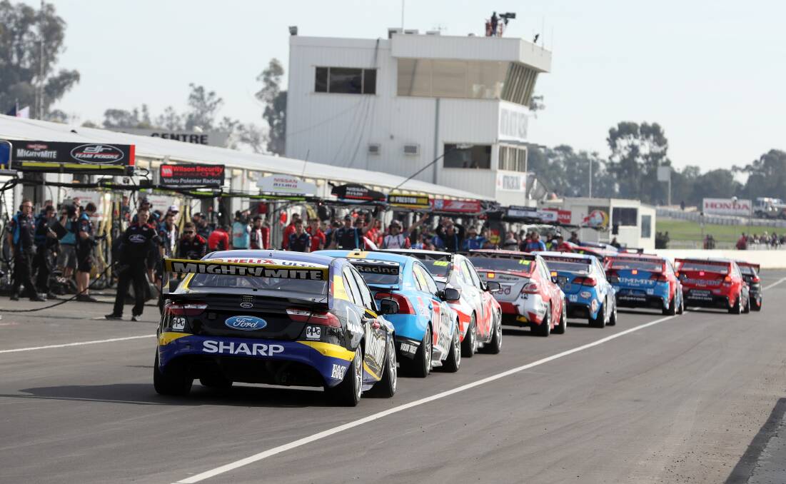 CRUNCH TIME: Winton Raceway is in danger of losing its V8 Supercars round.