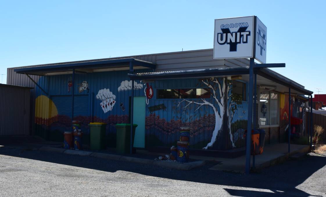 The Unit Y building in Corowa will soon become a Men's Shed.