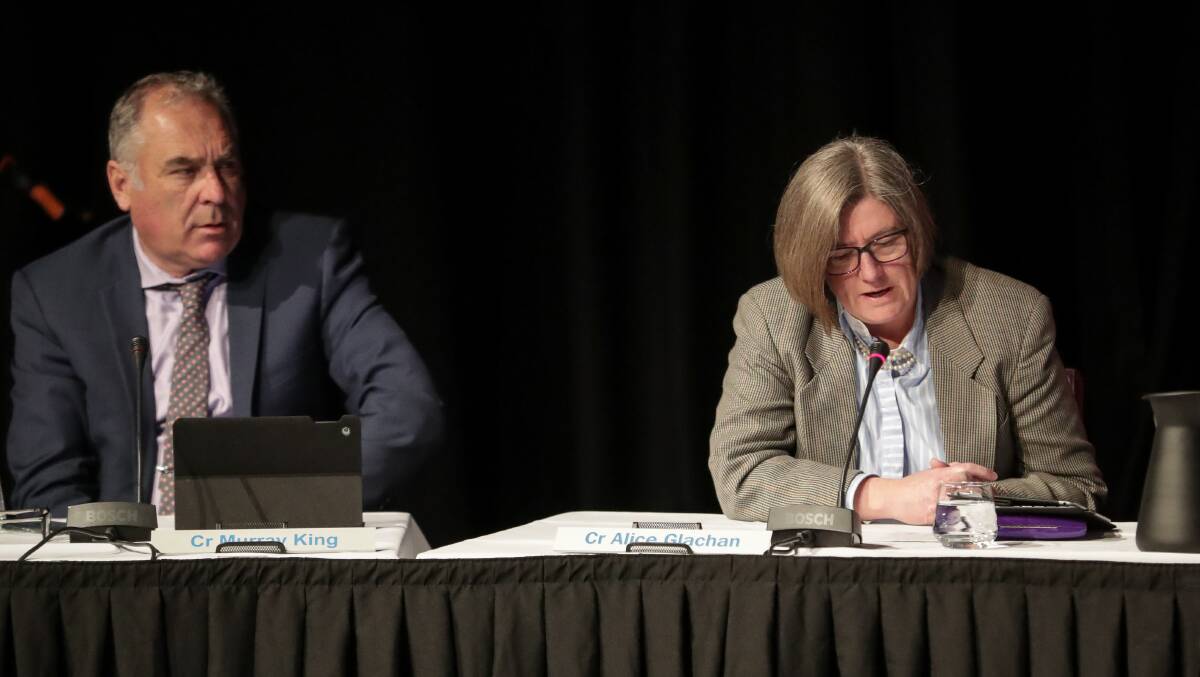 Cr Murray King, left, has replaced Cr Alice Glachan as one of Albury's voting delegates at the NSW local government conference in December.