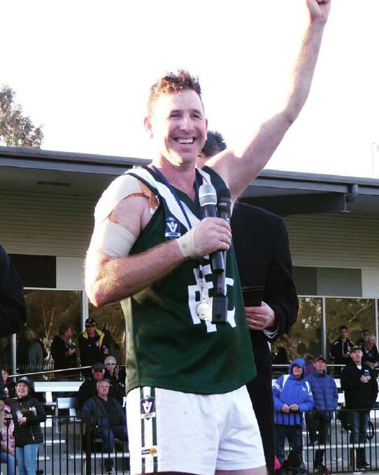 Former Ovens and Murray champion player Craig Ednie coached Rennie to the flag last year.