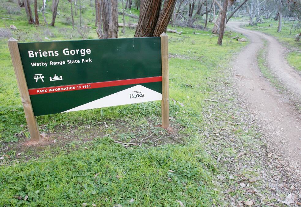 RUGGED RESCUE: Crews spent hours locating and retrieving a woman, who became stuck on a ledge near Briens Gorge Falls.