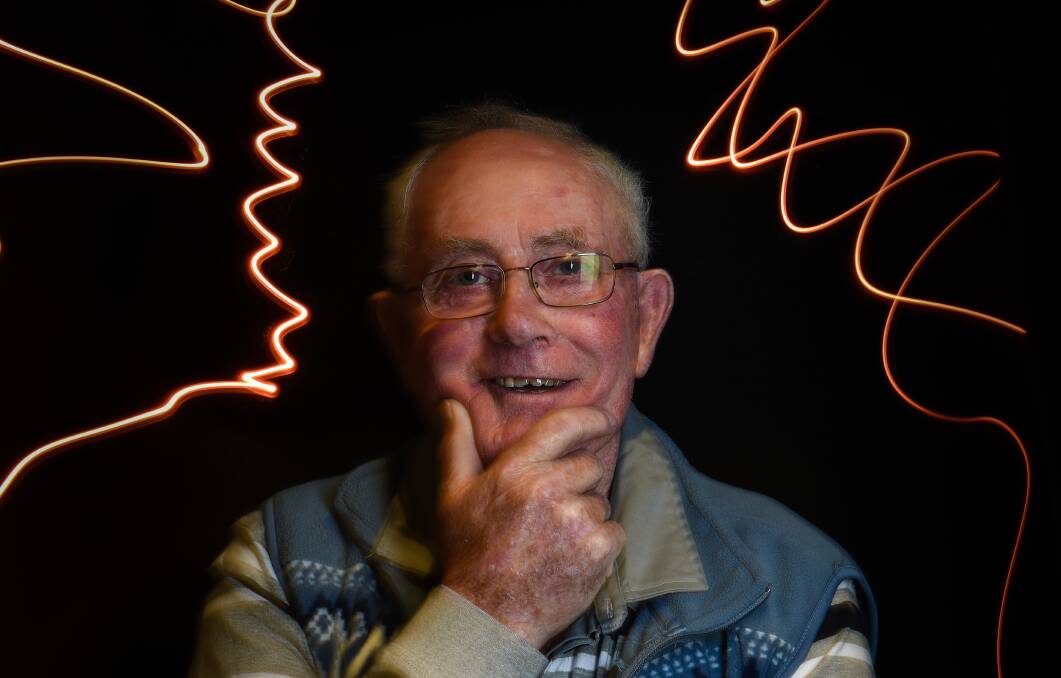 CAREER SPARKY: Joe Wooding made almost his entire life's income out of electricity and has become enthralled in its 100-year history in Albury. Picture: MARK JESSER