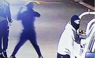 HIGH SECURITY: Storage King cameras captured footage of the five offenders involved in the incident, which police are looking at as part of the investigation.
