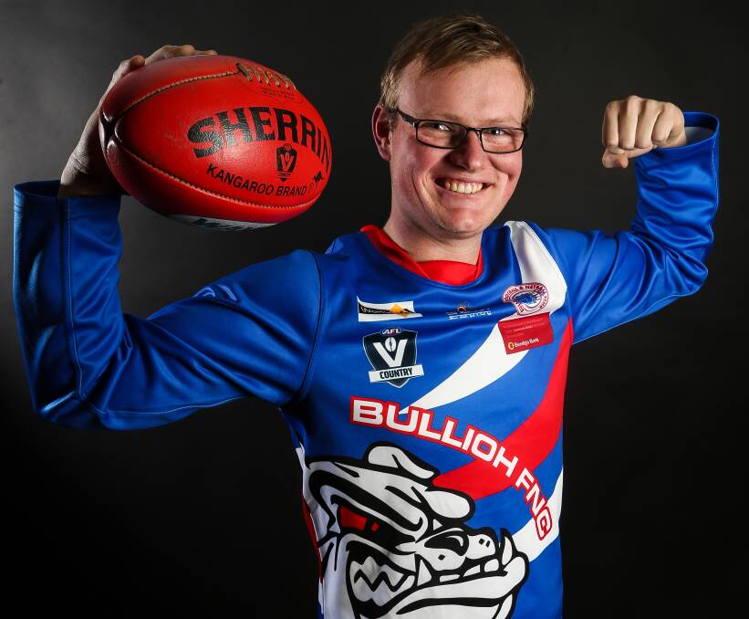 LONG ROAD: He's had his ups and downs, but Trent Sirl has dropped 40kg to play his first season of football. He is determined to continue losing weight through a healthy lifestyle. Picture: JAMES WILTSHIRE