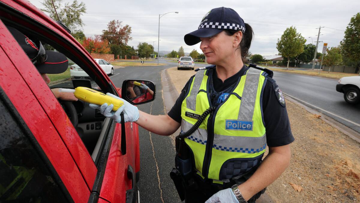 NO EXCUSES: Wodonga police will ramp up their presence on the road over the long weekend and are asking motorists to plan before they drink.