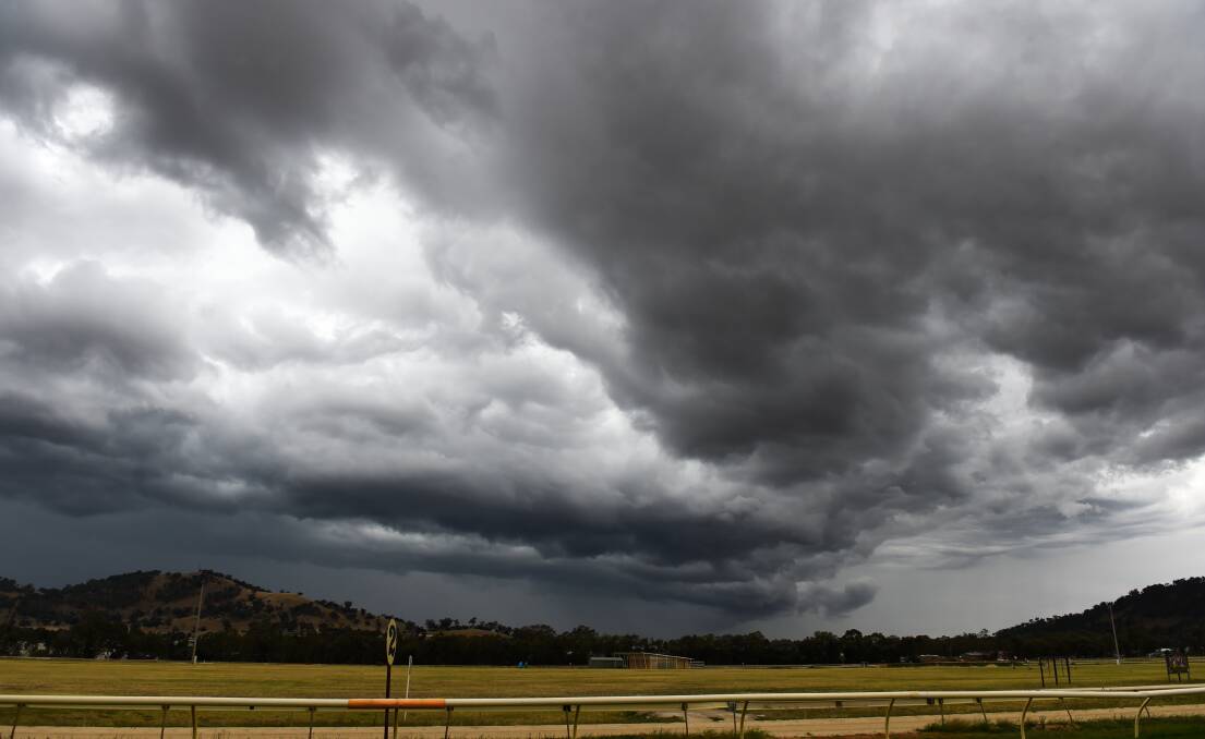 SET FOR THE STORM: Buckets of rain and wild winds are predicted for Sunday and Monday, and the NSW SES is urging everyone in the region to be prepared. Picture: MARK JESSER