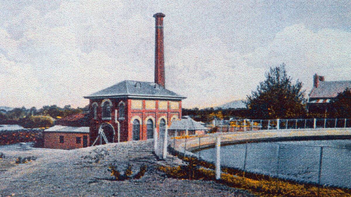 ORIGIN: The old Mungabareena Waterworks pump station, used to generate electricity from 1916.
