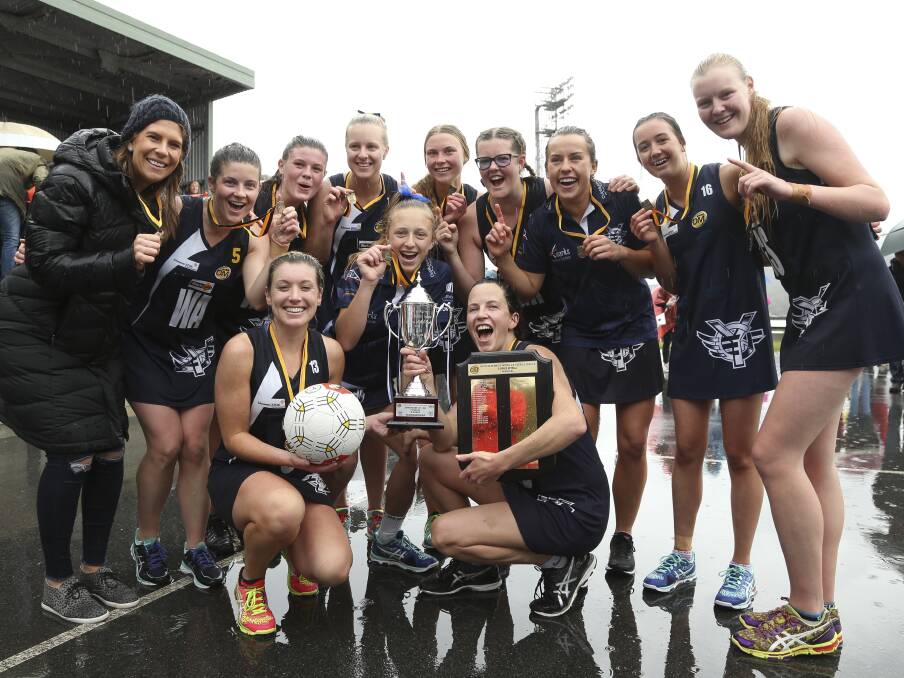 THRILLER: It's always a tussle between Yarrawonga and North Albury in the B grade, but the Pigeons finally came away with the grand final victory.