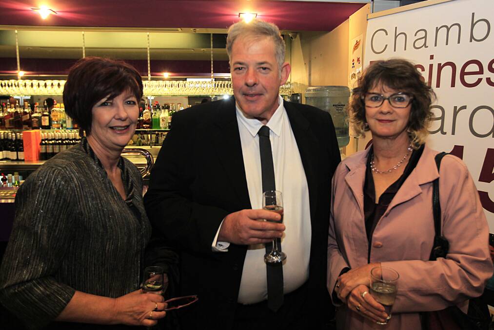Anne Darmody, Craig Kidd and Heather Crawley from Riverina Institute.